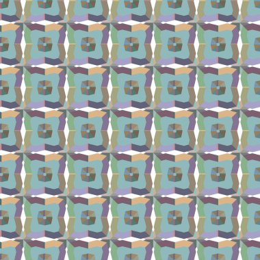 Kusursuz şablon, soyut duvar kağıdı, vektör illüstrasyonu        