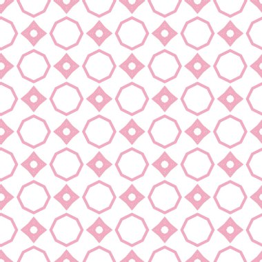 Tekrarlanan geometrik şekilli kusursuz desen, vektör illüstrasyonuName