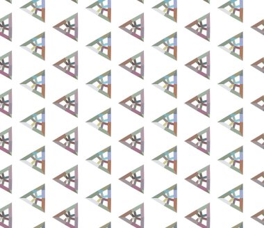 Kusursuz geometrik desen resimleme arkaplanı