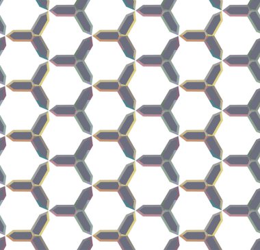 Kusursuz şablon, soyut duvar kağıdı, vektör illüstrasyonu        