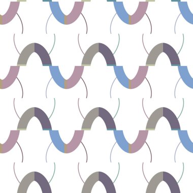 Kusursuz şablon, soyut duvar kağıdı, vektör illüstrasyonu        