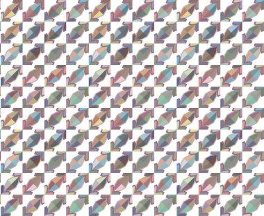 Kusursuz şablon, soyut duvar kağıdı, vektör illüstrasyonu 