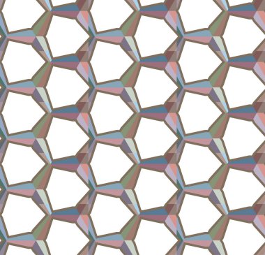 Kusursuz geometrik desen resimleme arkaplanı