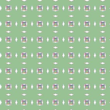 Modern geometrik vektör tasarımı, kusursuz desen çizimi