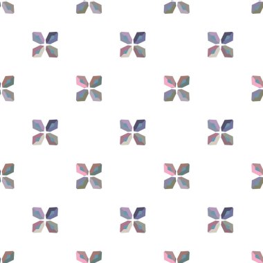 Tekrarlanan geometrik şekilli kusursuz desen, vektör illüstrasyonuName