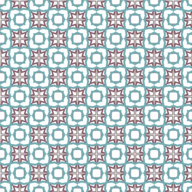 Kusursuz şablon, soyut duvar kağıdı, vektör illüstrasyonu        