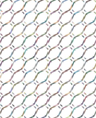 Soyut geometrik şekilli kusursuz desen