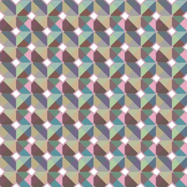 Tekrarlanan geometrik şekilli kusursuz desen, vektör illüstrasyonuName