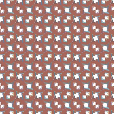 Kusursuz şablon, soyut duvar kağıdı, vektör illüstrasyonu          