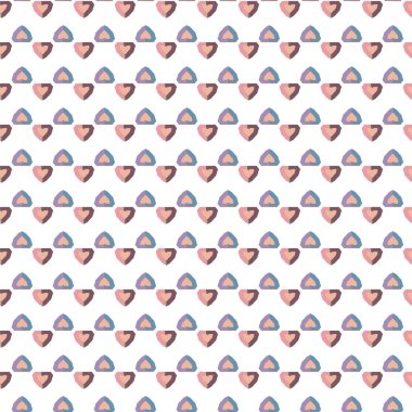 Soyut geometrik şekilli kusursuz desen