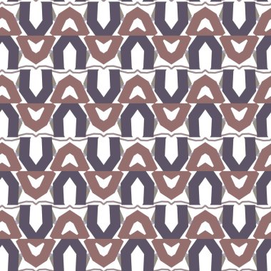 Tekrarlanan geometrik şekilli kusursuz desen, vektör illüstrasyonuName