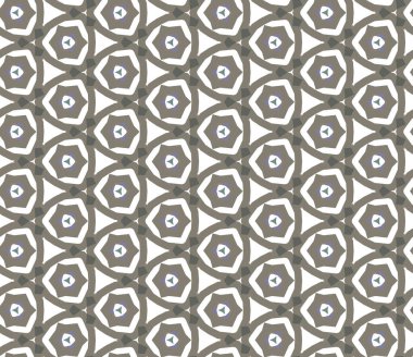 Soyut geometrik şekilli kusursuz desen