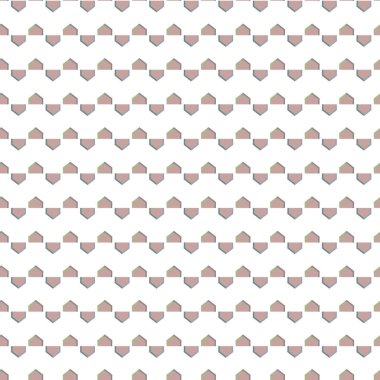 Tekrarlanan geometrik şekilli kusursuz desen, vektör illüstrasyonuName