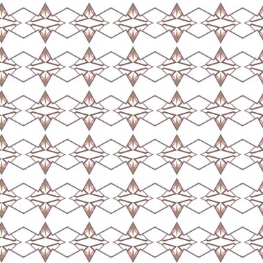 Soyut geometrik şekilli kusursuz desen