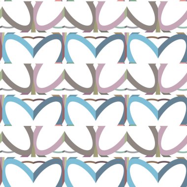 Kusursuz şablon, soyut duvar kağıdı, vektör illüstrasyonu 