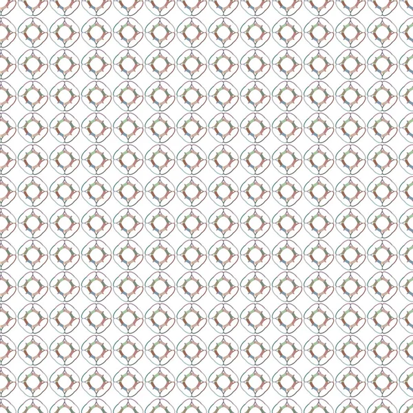 Astratto Senza Soluzione Continuità Modello Geometrico Illustrazione Sfondo — Vettoriale Stock