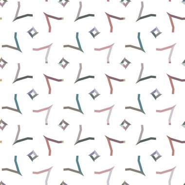 Kusursuz geometrik desen resimleme arkaplanı