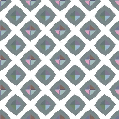 Kusursuz şablon, soyut duvar kağıdı, vektör illüstrasyonu 