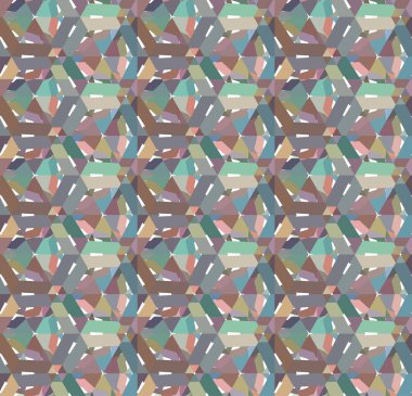 Kusursuz geometrik desen resimleme arkaplanı