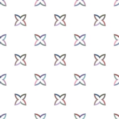 Kusursuz şablon, soyut duvar kağıdı, vektör illüstrasyonu          