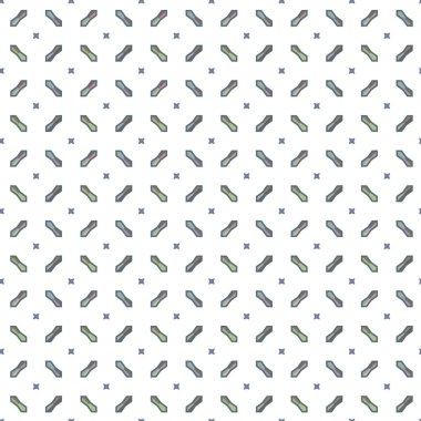 Soyut geometrik şekilli kusursuz desen