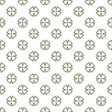 Soyut geometrik şekilli kusursuz desen