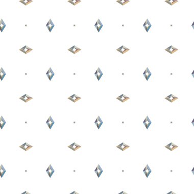 Soyut geometrik şekilli kusursuz desen