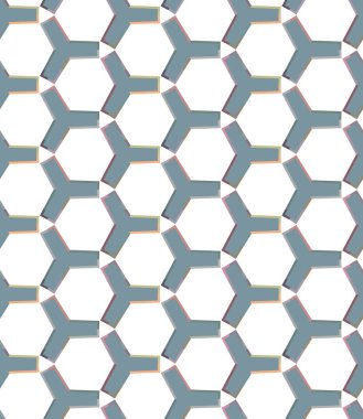 Kusursuz şablon, soyut duvar kağıdı, vektör illüstrasyonu 