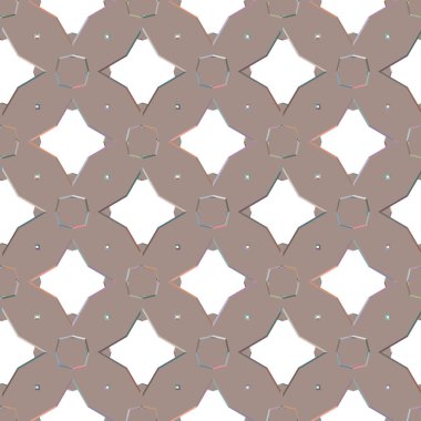 Soyut geometrik şekilli kusursuz desen