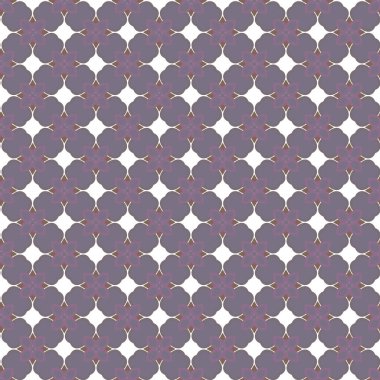 Soyut geometrik şekilli kusursuz desen