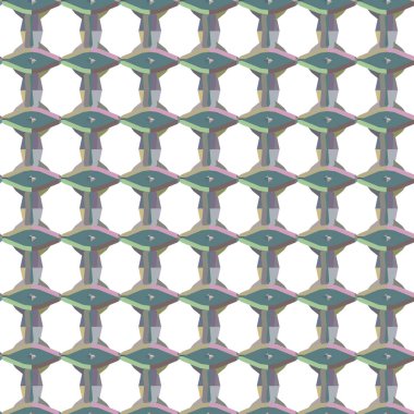 Kusursuz şablon, soyut duvar kağıdı, vektör illüstrasyonu        