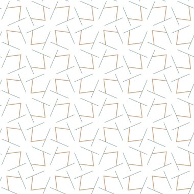 Soyut geometrik şekilli kusursuz desen