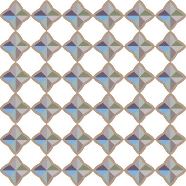 Kusursuz geometrik desen resimleme arkaplanı