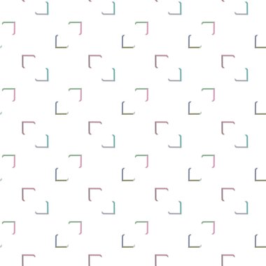 Tekrarlanan geometrik şekilli kusursuz desen, vektör illüstrasyonuName