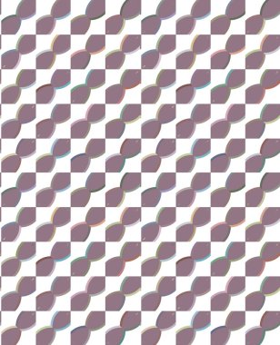 Soyut geometrik şekilli kusursuz desen