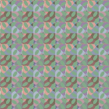 Kusursuz şablon, soyut duvar kağıdı, vektör illüstrasyonu 