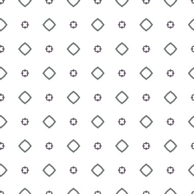 Soyut geometrik şekilli kusursuz desen