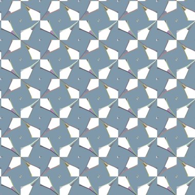 Kusursuz şablon, soyut duvar kağıdı, vektör illüstrasyonu 