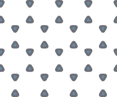 Tekrarlanan geometrik şekilli kusursuz desen, vektör illüstrasyonuName