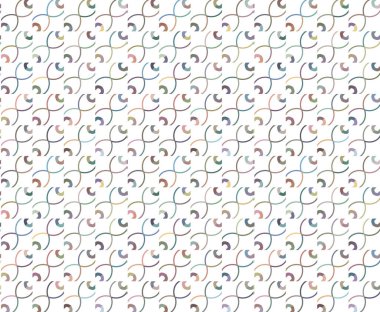 Soyut geometrik şekilli kusursuz desen