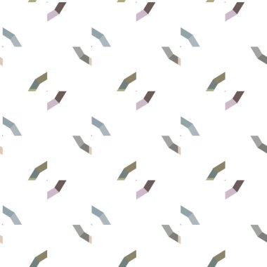 Kusursuz şablon, soyut duvar kağıdı, vektör illüstrasyonu        