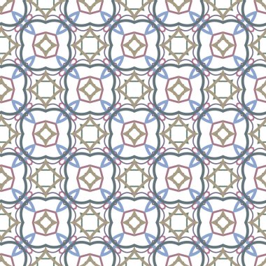 Kusursuz şablon, soyut duvar kağıdı, vektör illüstrasyonu        