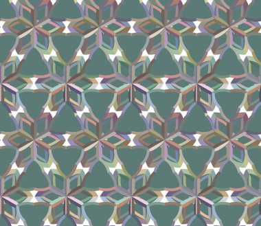 Kusursuz şablon, soyut duvar kağıdı, vektör illüstrasyonu        