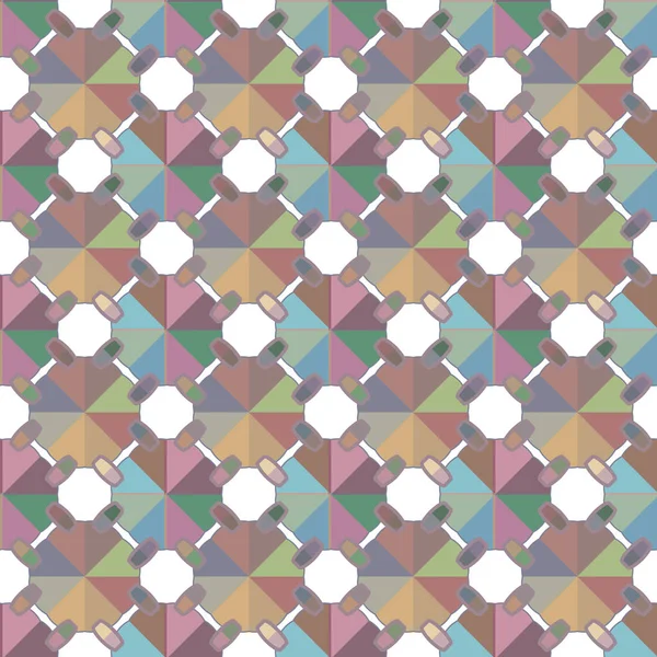 Textura abstracta de fondo en estilo ornamental geométrico. diseño sin costuras. — Vector de stock