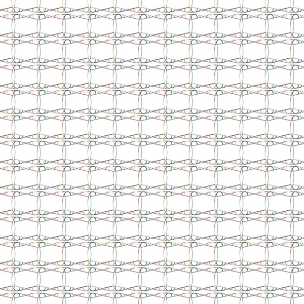 Patrón Sin Costuras Con Formas Geométricas Abstractas — Archivo Imágenes Vectoriales