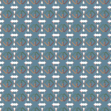 Kusursuz şablon, soyut duvar kağıdı, vektör illüstrasyonu        