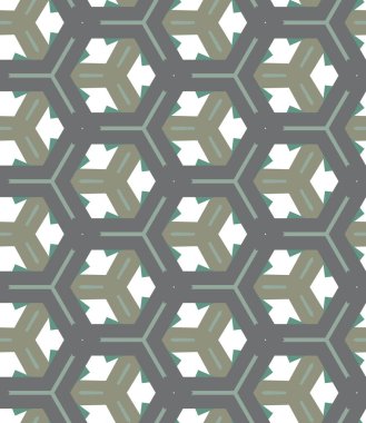 Kusursuz şablon, soyut duvar kağıdı, vektör illüstrasyonu        