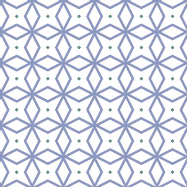 Soyut geometrik şekilli kusursuz desen 