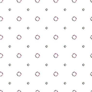 Soyut geometrik şekilli kusursuz desen