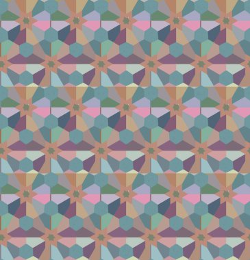 Kusursuz şablon, soyut duvar kağıdı, vektör illüstrasyonu 